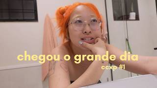 Chegou o grande dia!!!  | CCXP 2025 VLOG 1