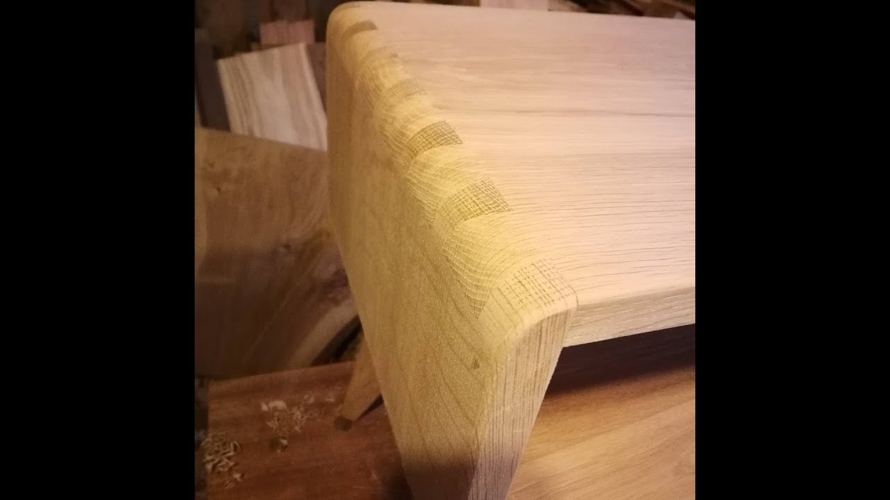 how to cut and round dovetails YouTube