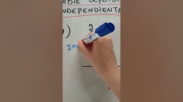 VARIABLE DEPENDIENTE E INDEPENDIENTE- DOMINIO E IMAGEN