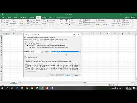 Video Chuyển file csv bị lỗi font tiếng Việt sang file Excel - youtube