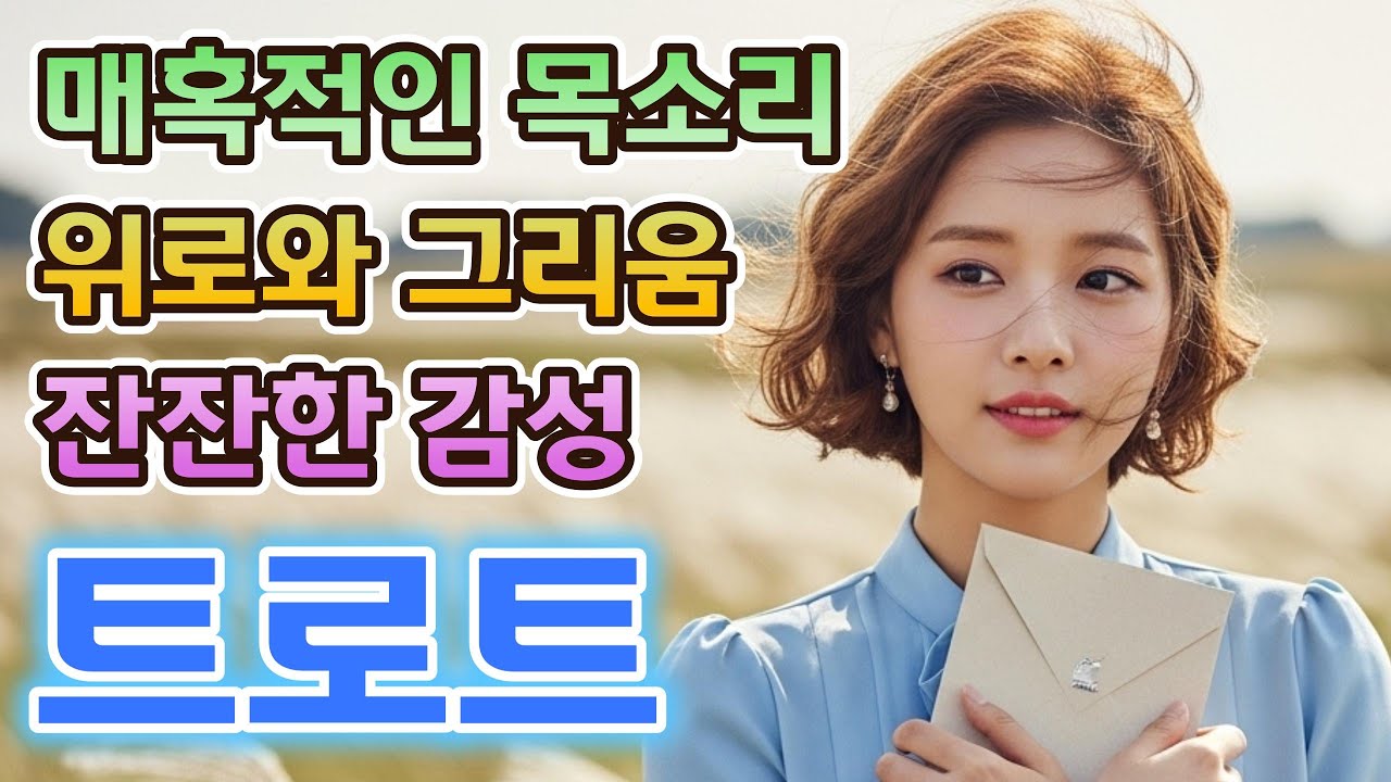 🌙 매혹적인 목소리로 전하는 첫번째 이야기, 잔잔하고 따뜻한 감성 트로트 모음 🎶