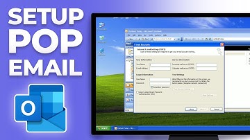 Setup POP Email Account Outlook 2003
