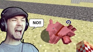 Gamers Reaction to Their Pet's Dying in Minecraft ft. Jacksepticeye, Pokimane, and more!