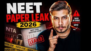 Neet Paper 2026 leak reality ? Nitish rajput on 2026 neet paper leak #nitishrajput #neet2026 