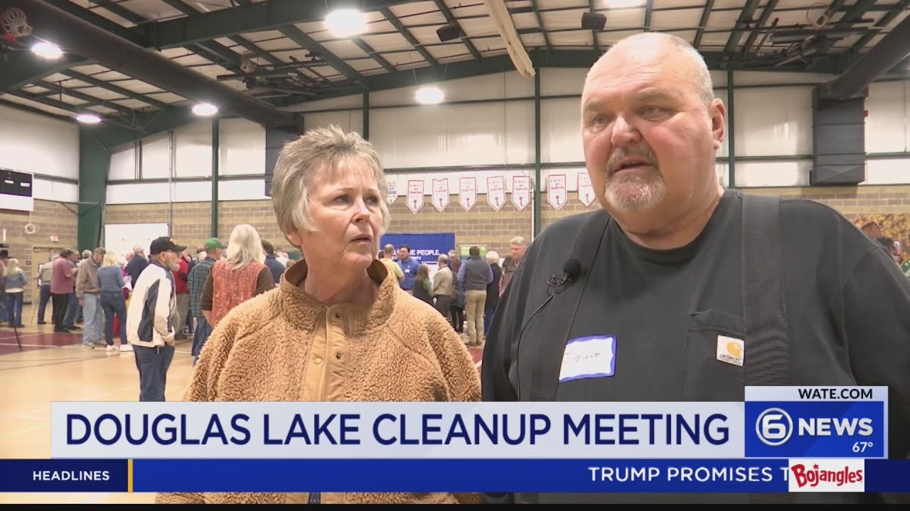 TVA updates status of Douglas Lake cleanup at community meeting - YouTube