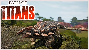 ANODONTOSAURUS Breaking Legs! Path Of Titans
