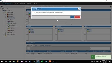 Respaldo de una base de datos con PostgreSql