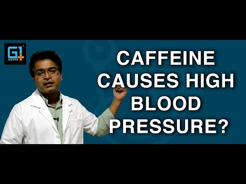 Does caffeine cause high blood pressure?