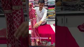 Pink Colour Naira Cut Dress Stylish Designer Naira Dresses Shree Siyala Boutique 