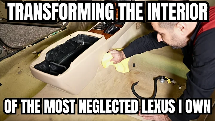 I Completely Transform The Interior Of The Most Neglected Lexus I Own!