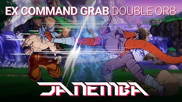 How to do a DOUBLE ORB EX COMMAND GRAB COMBO⚔️ DBFZ Janemba
