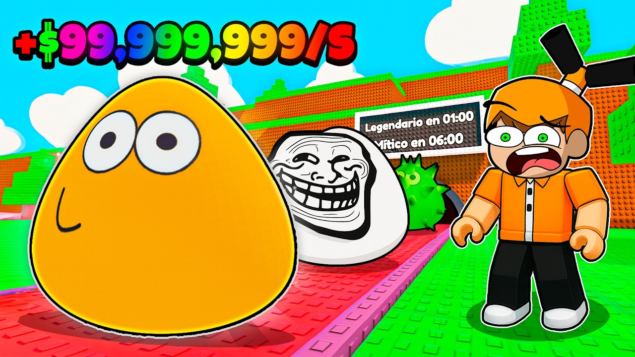 ¡ROBÉ los POU más LEGENDARIOS de Roblox! 💥
