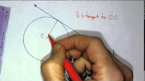 Chord and Tangent Properties