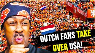 Dutch Fans TAKE OVER Texas and BLOW American Minds!