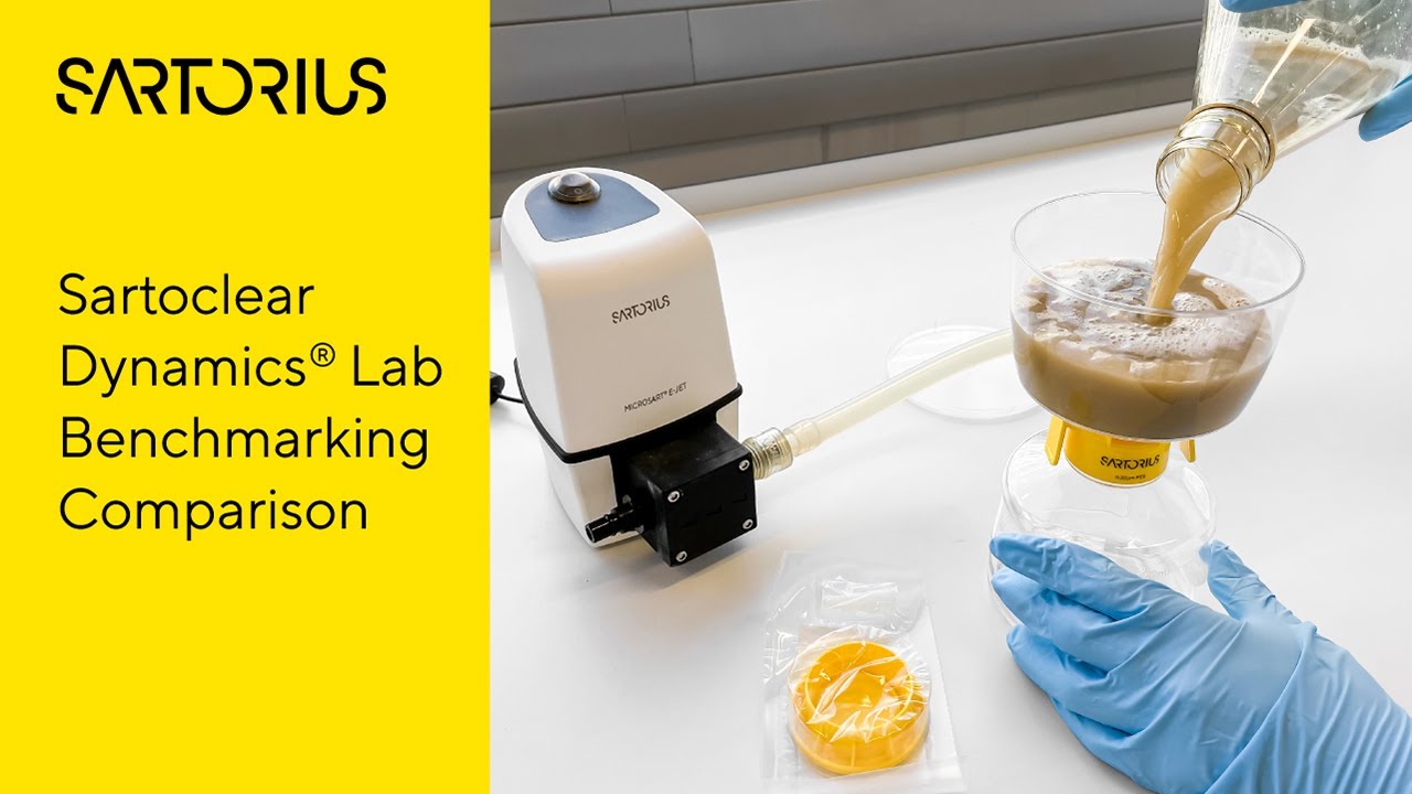 Sartoclear Dynamics® Lab Clarifies High-Density Mammalian Cell Cultures Faster and More Efficiently