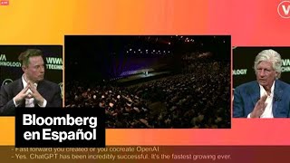 Elon Musk: la inteligencia artificial avanzada es un riesgo para la sociedad | Bloomberg en Español