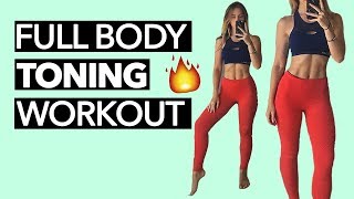 Full Body Toning Workout (15 Minutes)