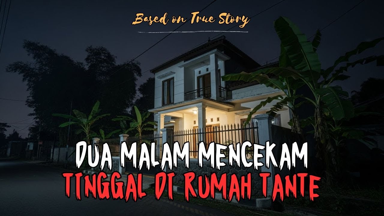 SEREM DUA MALAM JAGA DI RUMAH TANTE! KISAH MISTIS RIZKI TIDUR BARENG SETAN DI RUMAH CIBUBUR