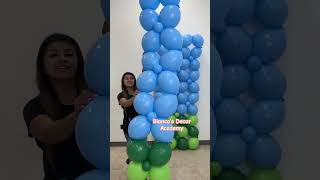 Link balloon wall  Free class 🎈🎈 Pared de globos  #balloon  #balloonlove #balloon #globos