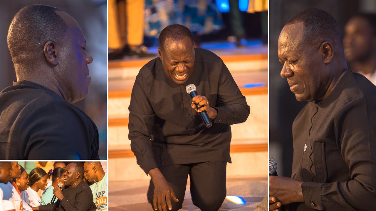 The anointing on Elder Mireku's life is undeniable!People are encountering God and tears are flowing