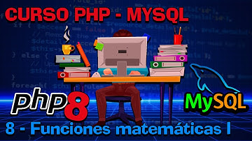 Las funciones matemáticas max() min() y pi() - Capítulo 8 - Curso PHP 8 - MySQL