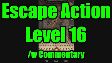 Escape Action - Level 16 Walkthrough - HD - With Commentary