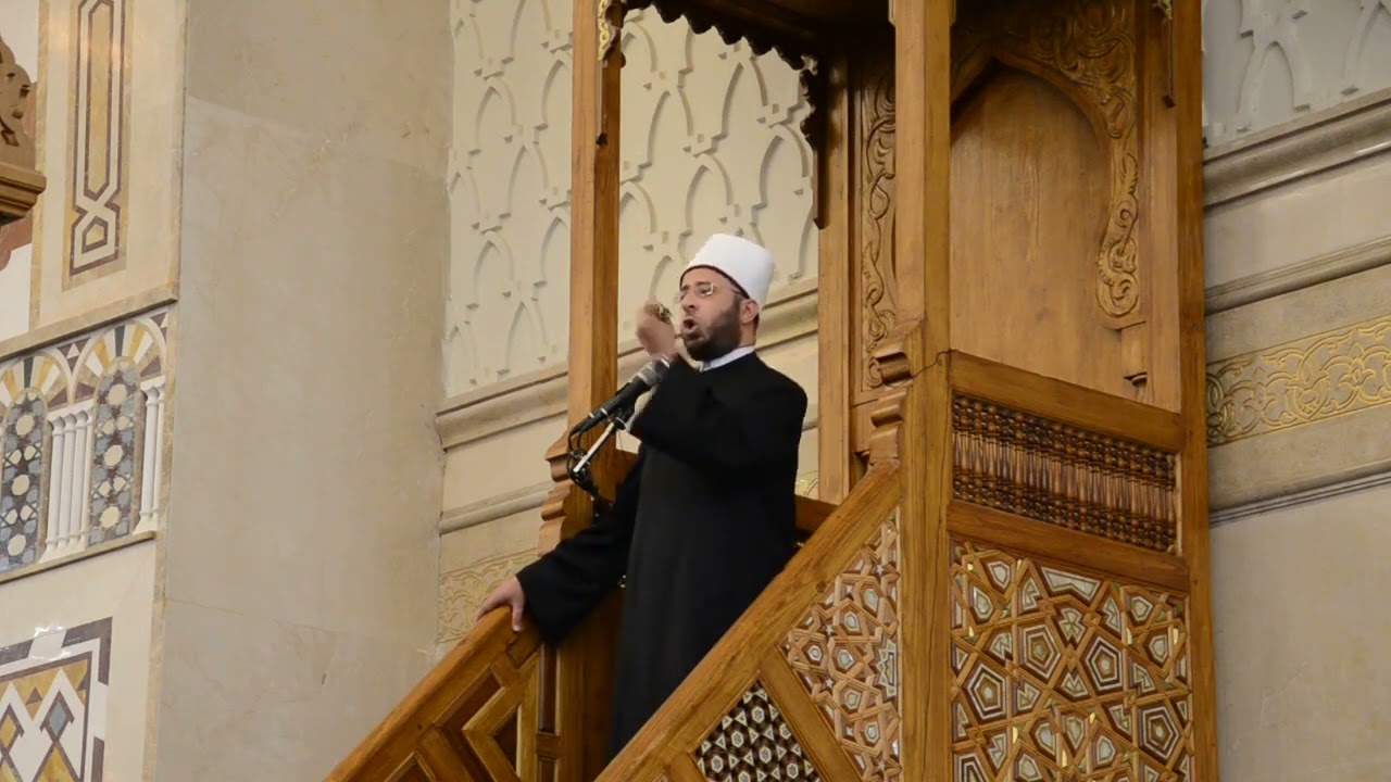 أروع ما سمعت للدكتور أسامة الازهرى _ خطبة جمعة _ مسجد الفتاح العليم