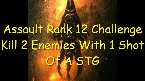 Ghost Recon Breakpoint Assault Rank 12 Challenge Kill 2 Enemies With 1 STG Shot