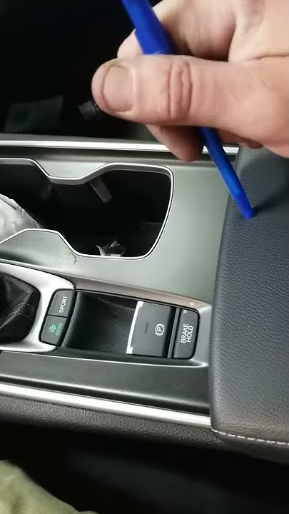 2018 Honda Accord neutral safety lock - YouTube