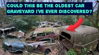 This Forest Is Full With Classic Cars, Trucks And Much Much More. The Ultimate Car Graveyard!