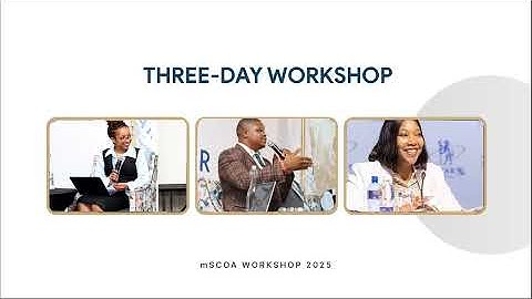 mSCOA Workshop 2025