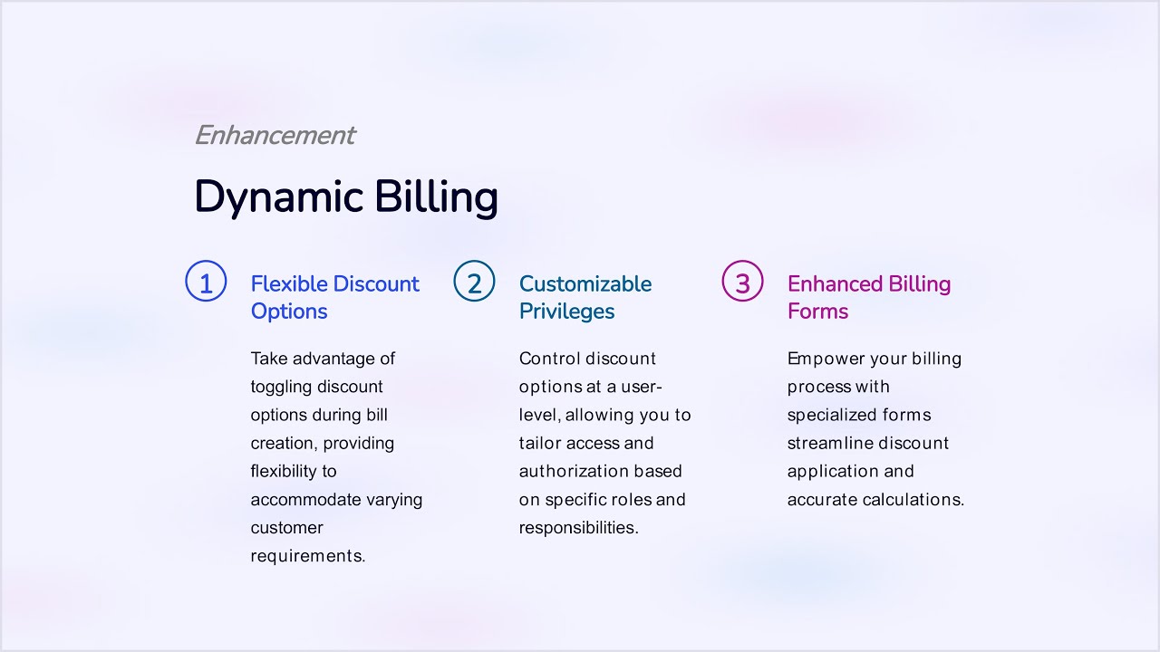 Dynamic Billing Matrix Dynamic Billing: Toggling Discount Options Is Now A Breeze | EalSuite ...