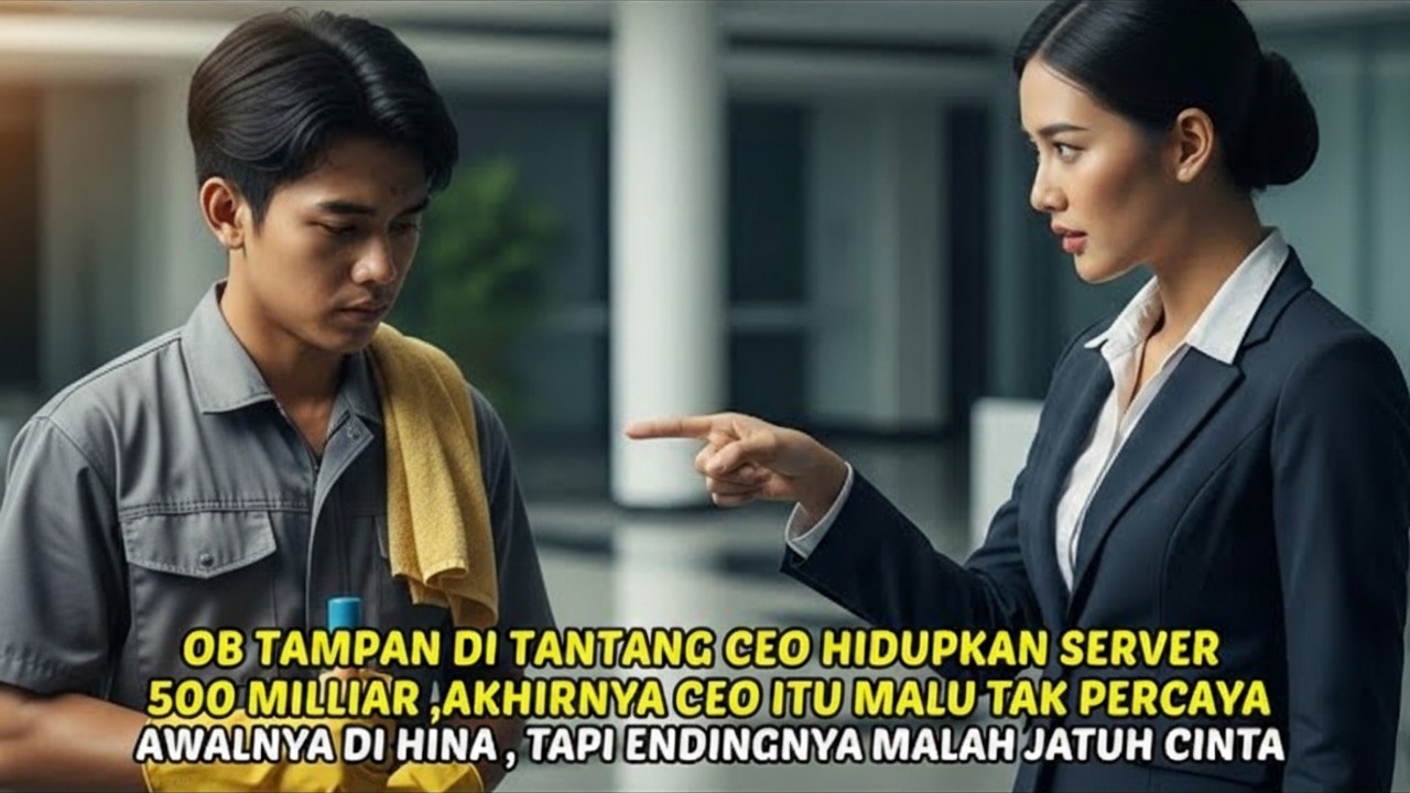 OB TAMPAN DI TANTANG CEO CANTIK IKUT SAIMBARA , AKHIRNYA CEO ITU MALU DAN TAK PERCAYA TERNYA