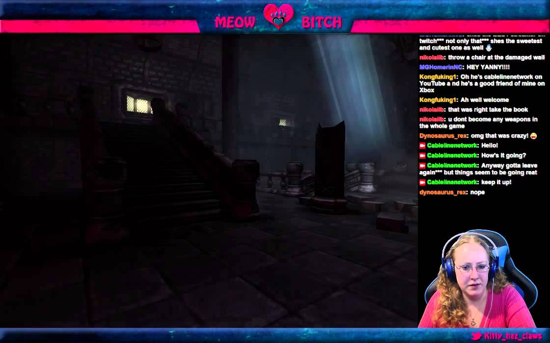 Kitty Plays: Amnesia- The Dark Descent - 1 / 2