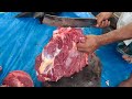 big ox delicious meat process. #meat #food #meatcutter #beef#streetfood @DeadMeat @PapaMeat