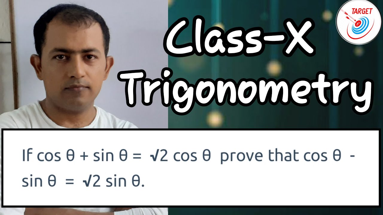 if-cos-theta-sin-theta-root-2-cos-theta-show-that-cos-theta-sin