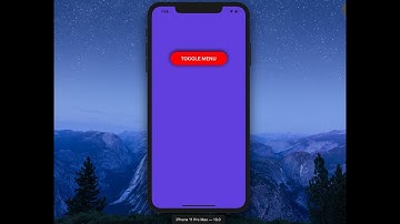 How to make a slide up menu and use call back functions | Xcode 11, swift 5