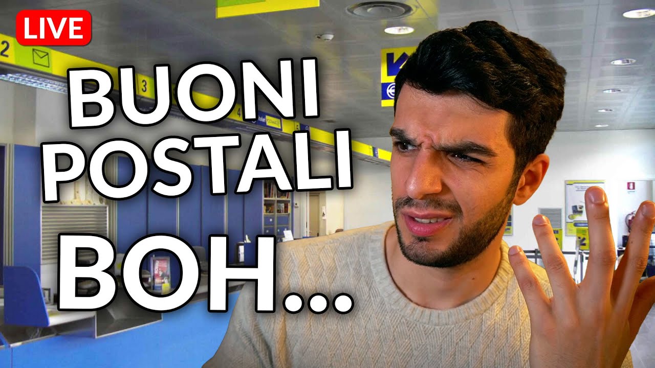 Come sono DAVVERO i buoni postali?