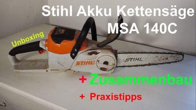 TOBIANO - MOTOSIERRA A BATERIA STIHL MSA 140 C - Tobiano