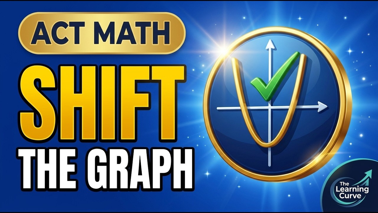 ACT Math Practice Question 10 Explained: Graph Translations f(x − 3 ...