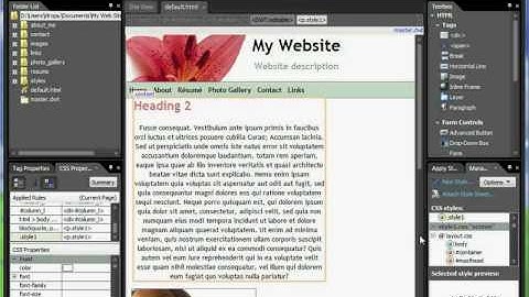 Публикация сайта через Expression Web 3 (27/28)