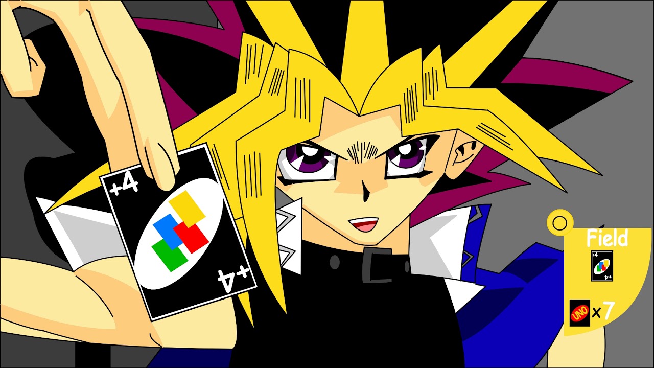 Yu-Gi-Oh!, Yugi, Yugi Muto, Seto Kaiba, Yugioh, Uno, UNO, Duel, Cards, Yami...