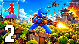 Z Bunker 3D Gameplay Walkthrough Part 2 - Zombie Bunker Defense 3D Game (iOS, Android) screenshot 4