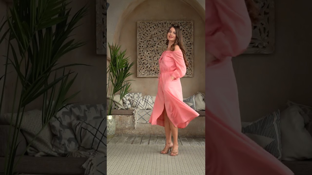 Пляжная одежда NAEMY BEACH 2024_ 9203 24 розовый 