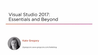 Course Preview: Visual Studio 2017 Essentials and Beyond