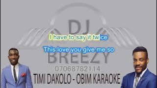 timi dakolo - obim karaoke