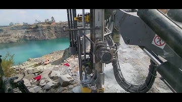 SmartROC T45 MK2 full automatic drilling sequence, automatic rod extraction