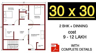 30 By 30 House Design 30 30 House Plan 30x30 East Facing House Plans Engineer Gourav Hindi Youtube