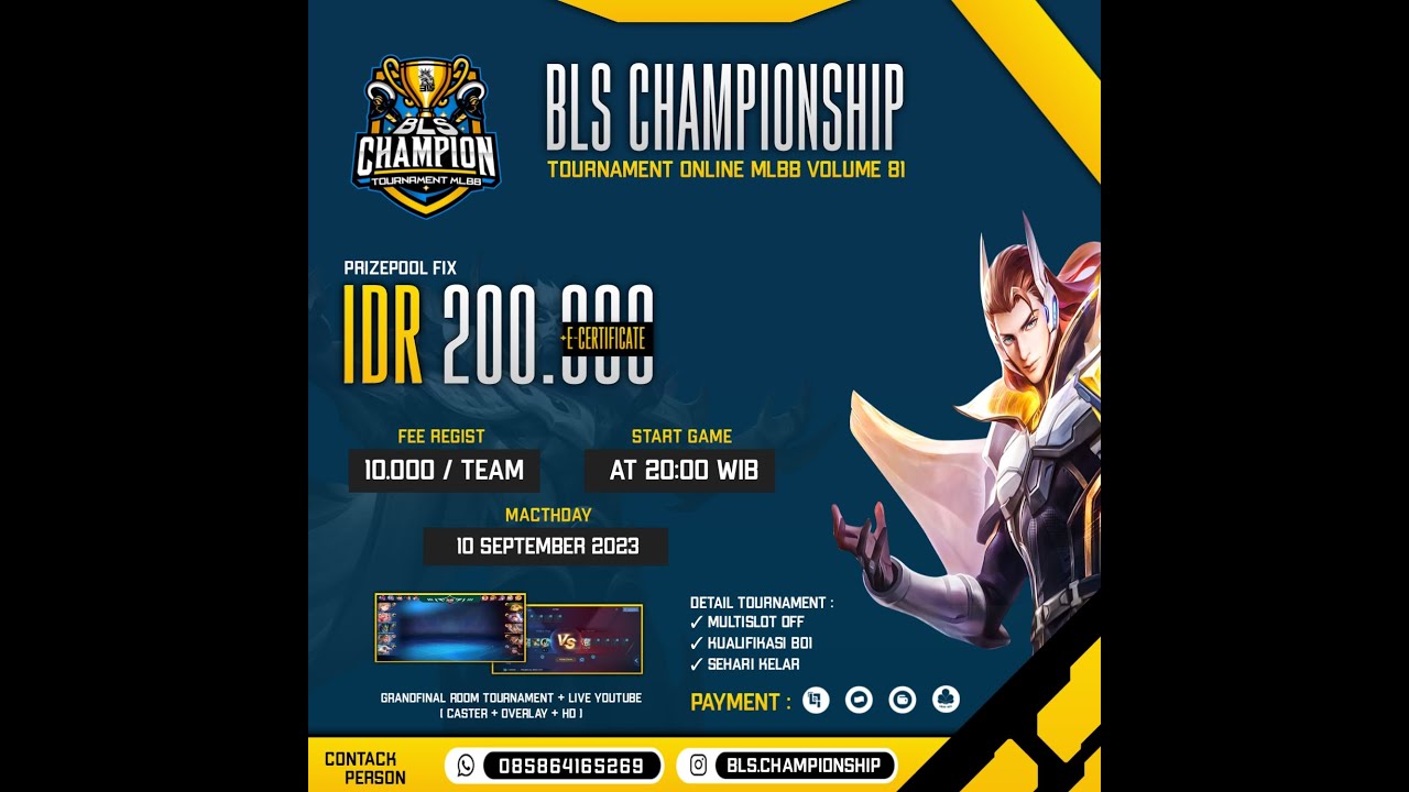 LIVE GRAND FINAL BLS CHAMPIONSHIP SPECIAL S81