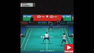 Badminton mixed doubles Best shot